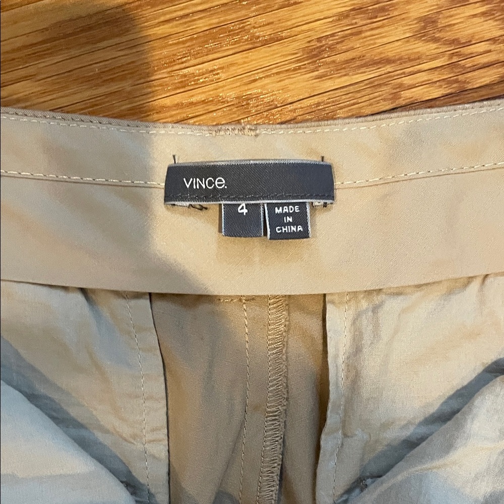 Vince Light Tan Trousers